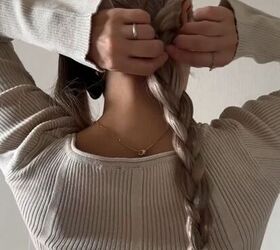 braids with bows, Creating cute braids with bows