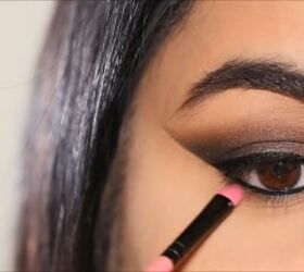 smokey eye tutorial, Blending the smokey eye makeup