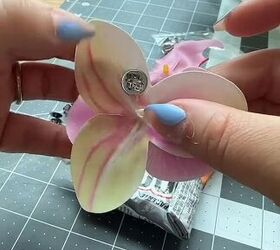 How make orchid earrings