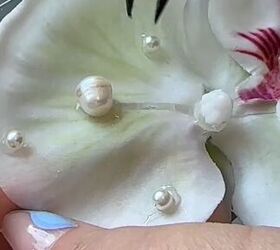 How make orchid earrings