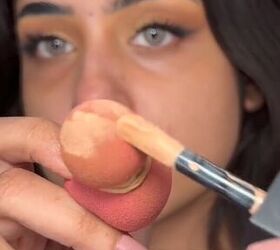 makeup hack, Makeup hack with a beauty blender