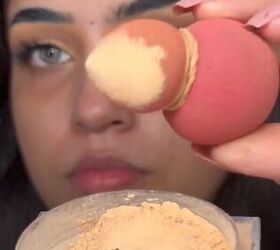 makeup hack, Makeup hack with a beauty blender