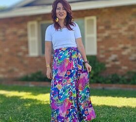 Let's Sew a Vintage Wrap Skirt Pattern!