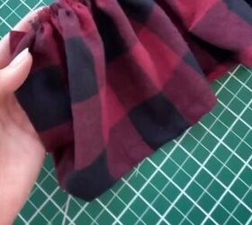 Flannel shirt upcycle 