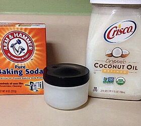 Mix baking soda and coconut oil for this gift idea you might want to keep for yourself