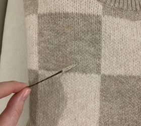 fix your snagged sweater in 30 seconds