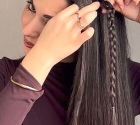 cute and easy hairstyles for fall, Creating a cute and easy hairstyle for fall