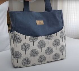 How to DIY a Cute and Easy Tote Bag With Outside Pockets​