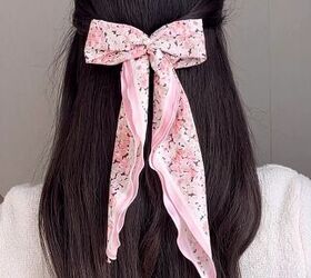 Turn Any Scarf Into a Large Bow With This Hack