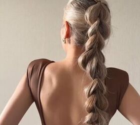 Holiday party hairstyle 