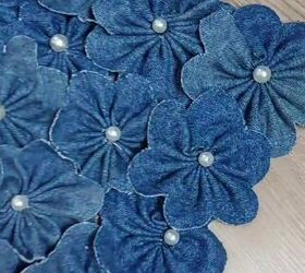 diy denim flower top, DIYing a denim flower top