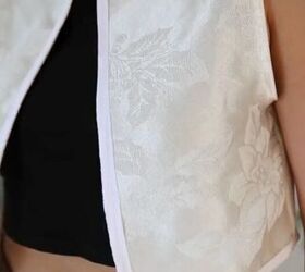 DIY napkin vest