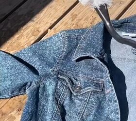  Creating a bleached denim jacket 