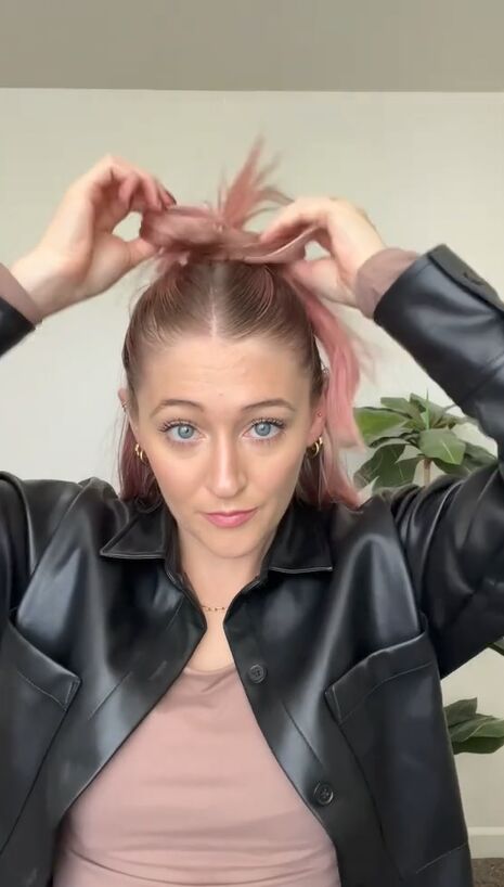 Easy And Cute Way To Style Your Dirty Hair Upstyle easy-and-cute-way-to-style-your-dirty-hair-upstyle