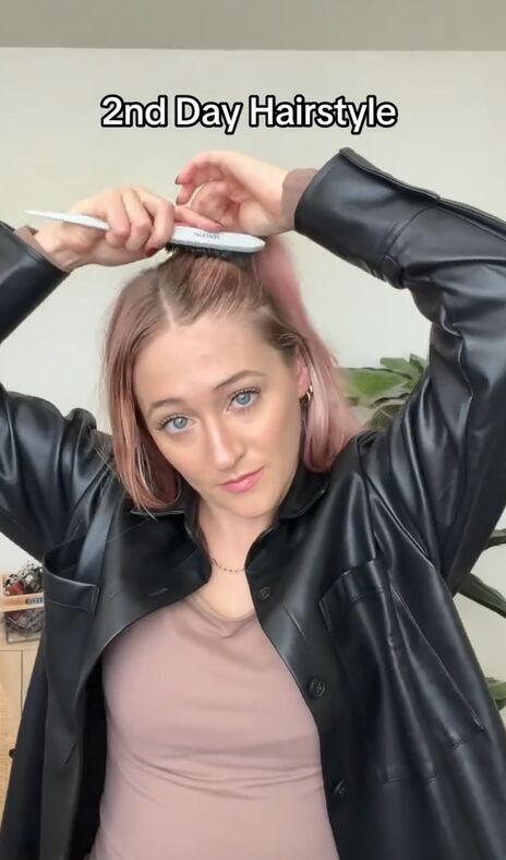 Easy And Cute Way To Style Your Dirty Hair Upstyle easy-and-cute-way-to-style-your-dirty-hair-upstyle