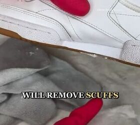 Shoe cleaning hack