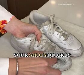 Shoe cleaning hack