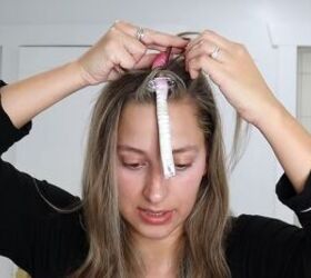 Creating heatless unicorn curls​ 