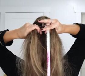Creating heatless unicorn curls​ 