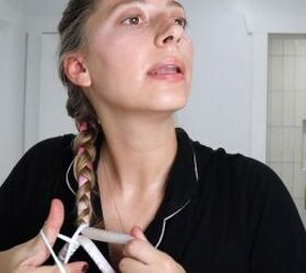 Creating heatless unicorn curls​ 