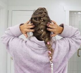 Creating heatless unicorn curls​ 