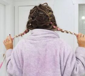 Creating heatless unicorn curls​ 