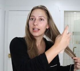 Applying leave-in conditioner