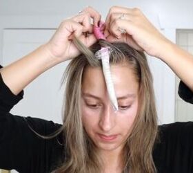 Creating heatless unicorn curls​ 