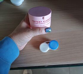 Travel light: Contact lens cases are perfect for small amounts of liquid essentials
