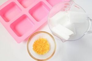 Pour lemon peels in an ice cube tray for this invigorating idea that smells simply heavenly