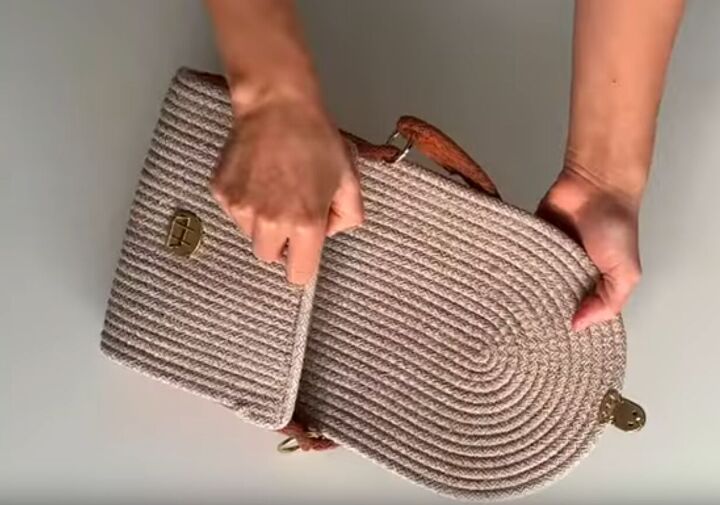 Bag Rope Hand How to Make a Seriously Cute Rope Handbag | Upstyle