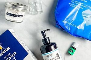 Mix Epsom salt and baking soda for this ultra luxurious idea
