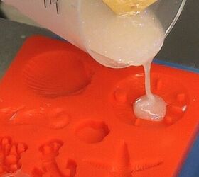 Pour glow-in-the-dark resin into silicone molds for this out-of-this-world craft idea