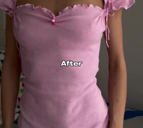 T-shirt upcycle: after photo