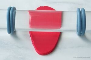 Roll out a bit of red clay for this unexpected Valentine's Day idea