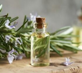 hair growth hacks, Rosemary oil image via Canva