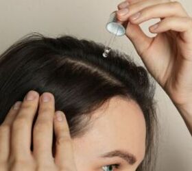 hair growth hacks, Applying rosemary oil to the scalp