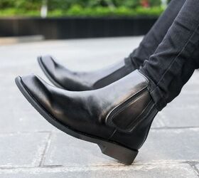 vaseline hacks, Black boots image via Canva