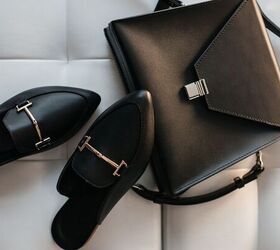 vaseline hacks, Leather shoes and purse image via Canva