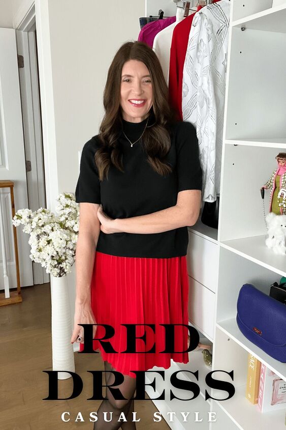 5 Ways To Wear A Perfect Red Dress Casual Style | Upstyle 5 Ways To Wear A Perfect Red Dress Casual Style | Upstyle
