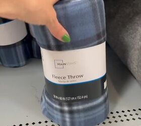 Stop tossing your fleece throws—wear them like this