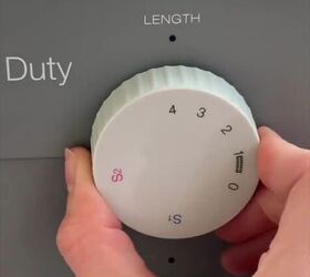 Sewing machine settings
