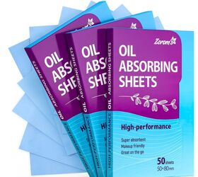 5 less obvious beauty essentials to always keep in your handbag, High Performance Oil Absorbing Sheets for Face image via Amazon