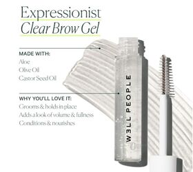 5 less obvious beauty essentials to always keep in your handbag, Well People Expressionist Clear Brow Gel image via Amazon