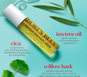 5 less obvious beauty essentials to always keep in your handbag, Burt s Bees Clear and Balanced Herbal Blemish Stick image via Amazon