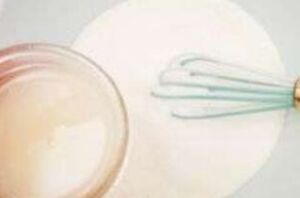 She whisks baking soda and goat milk for this wild idea