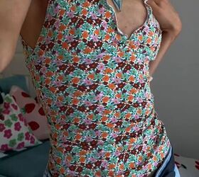 super easy beginner friendly way to upcycle your old t shirts, T shirt upcycle before