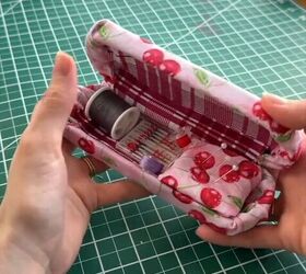 Glue Fabric to a Glasses Case...🤭🪡🧵