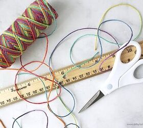 Grab some multi-colored hemp cord for this creative idea everyone of all ages will LOVE