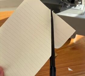 Why cutting a triangle off a piece of paper will make sewing SO much easier